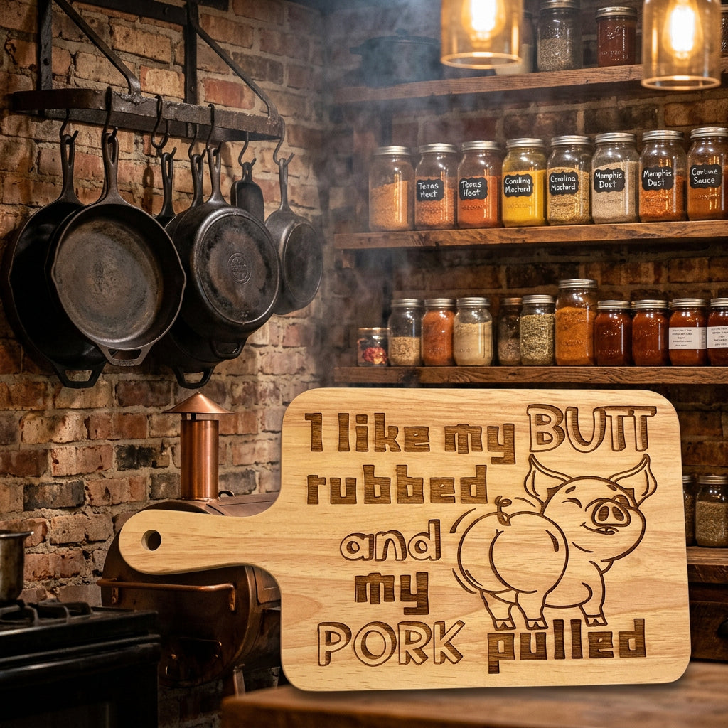 Funny Pig Cutting Board