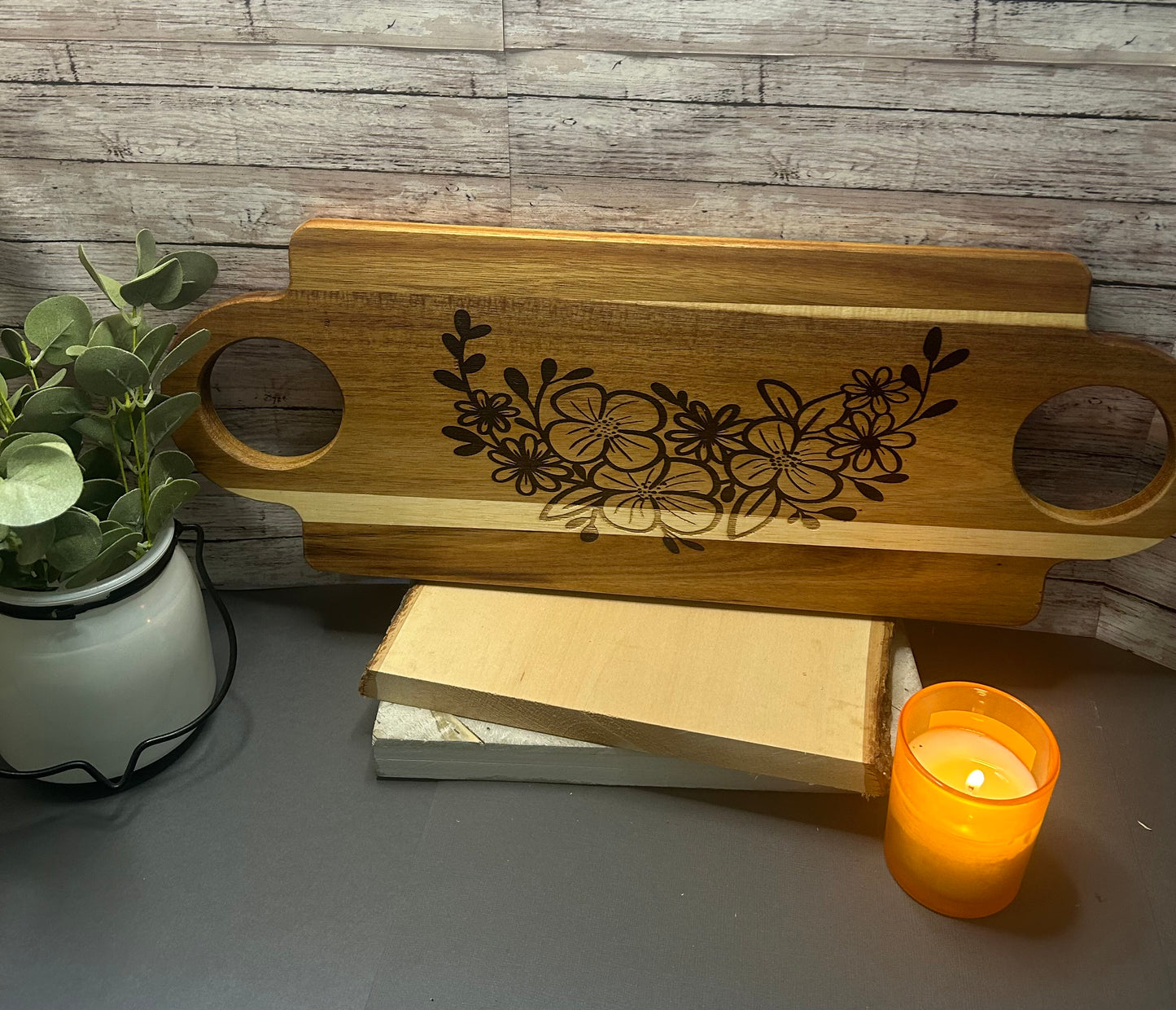 Flower Cutting Board