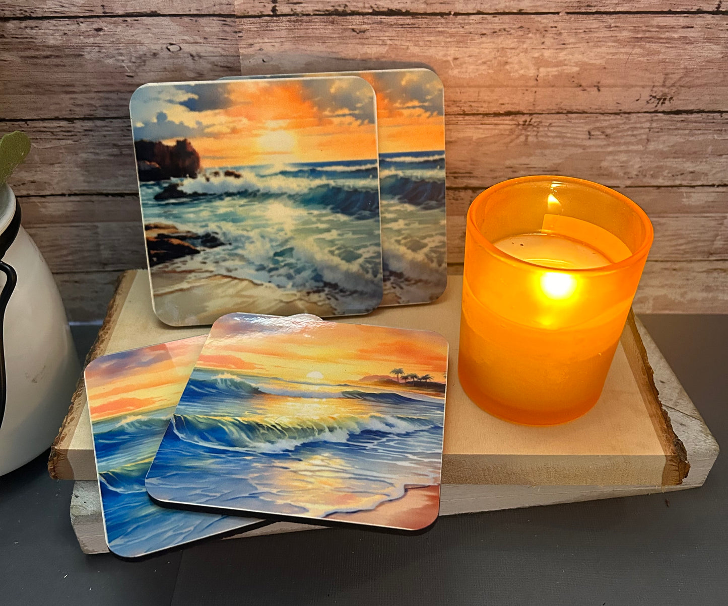 Sunset Coasters