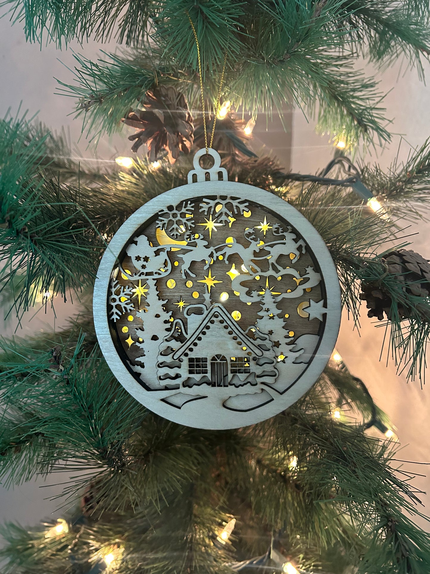 Lighted Christmas Ornament