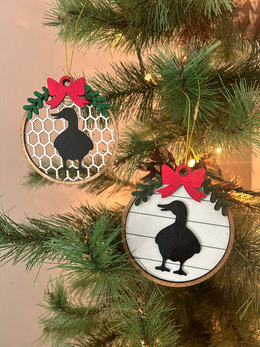 Duck Christmas Ornaments