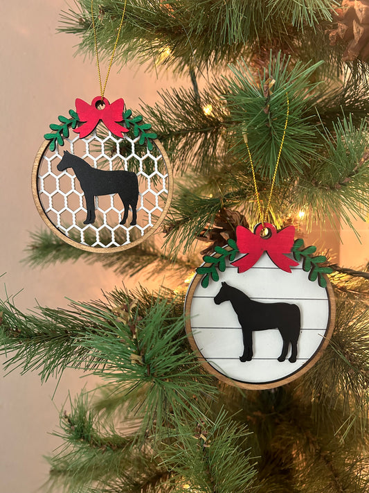 Horse Christmas Ornaments