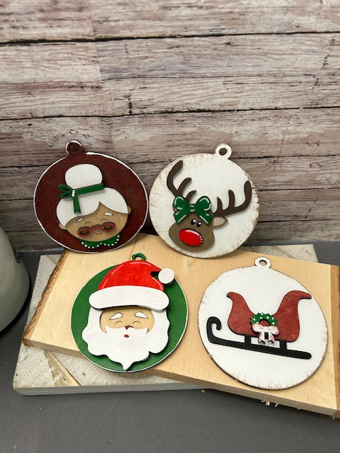 Christmas Ornament Kit (Santa)